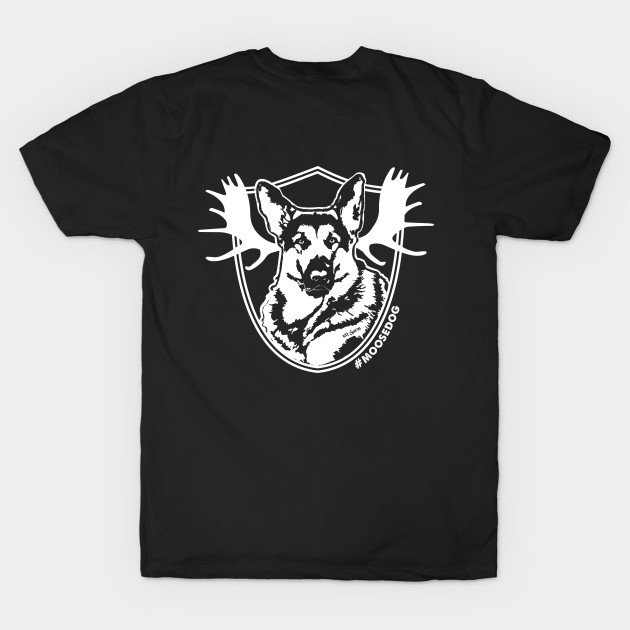 Simply Moosedog (double sided T-shirt) by Moosedog